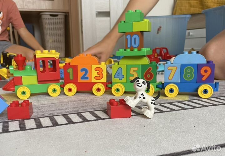 Lego duplo поезд 10954