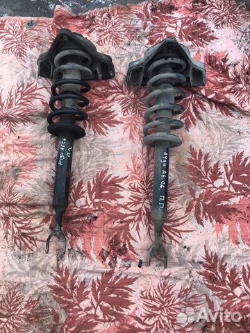 Передние стойки в сборе audi a6 c6