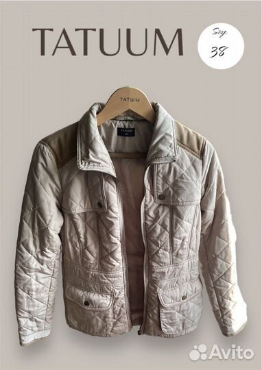 Куртка бежевая tatuum