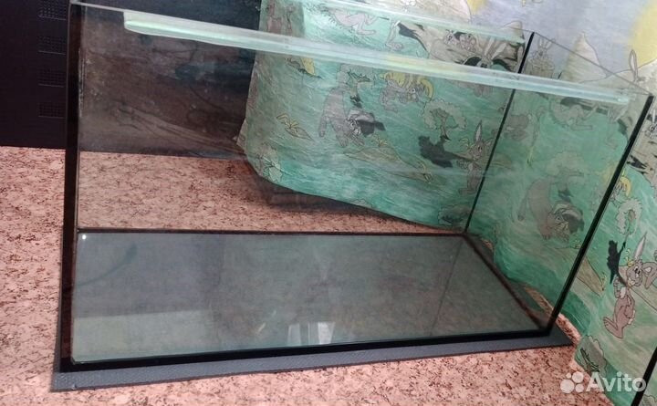 Аквариум с тумбой на 110 л б/у