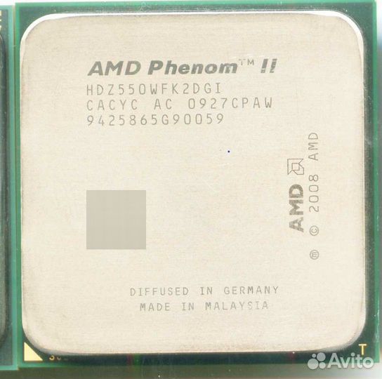 Процессор AMD Phenom II X2 550, (AM3 3.1GHz)