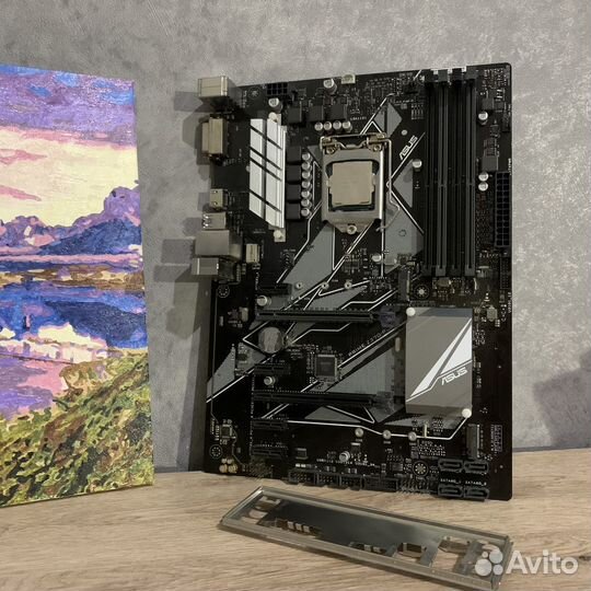 Комплект Asus z370-p + i7 8700k