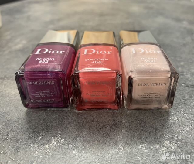 Лак для ногтей dior 892