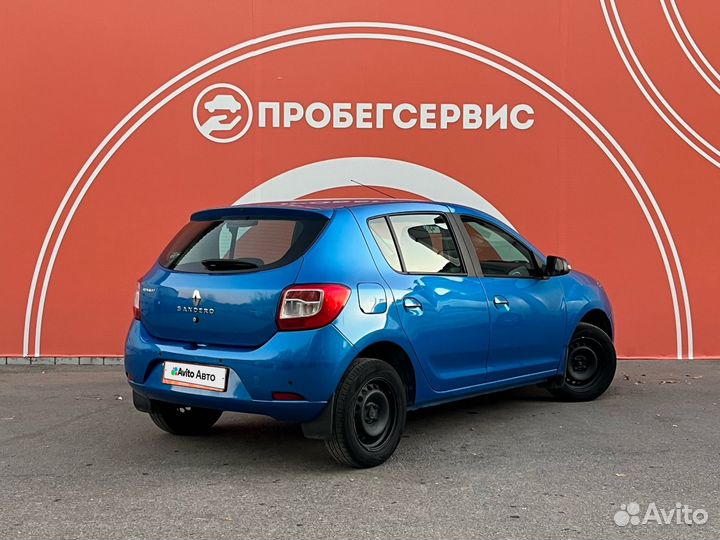 Renault Sandero 1.6 МТ, 2016, 177 602 км