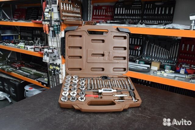 Набор метчиков и плашек 40 предметов ombra