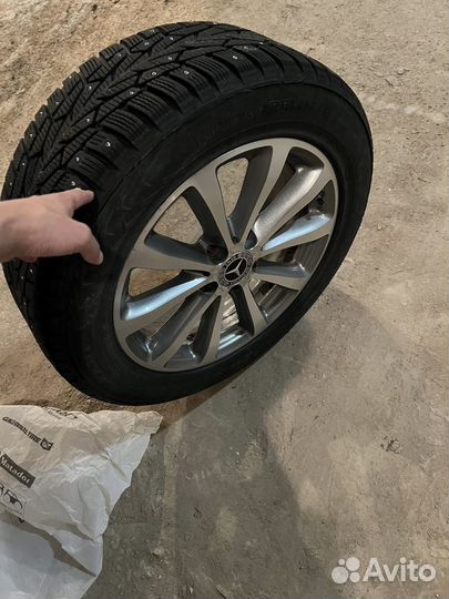 Комплект колес mb nokian hakkapelita 7