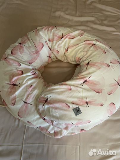 Подушка для беременных (для кормления) с шариками