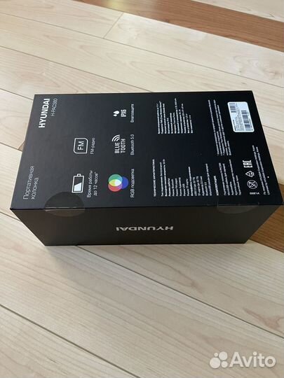 Колонка портативная H-PAC380 30Вт Bluetooth