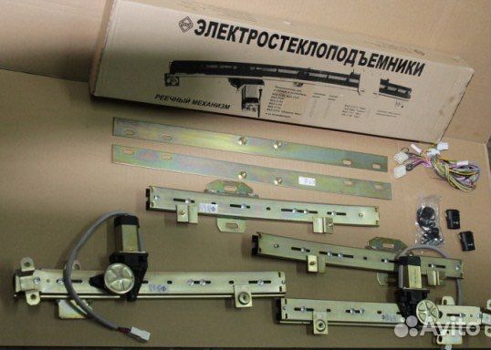 Стеклоподъемники на ваз реечные