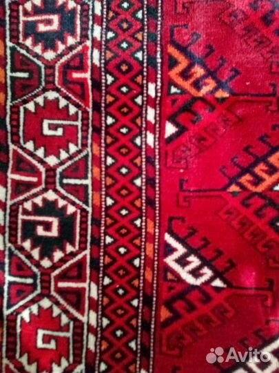 Ковер туркменский антикварный ручной работы