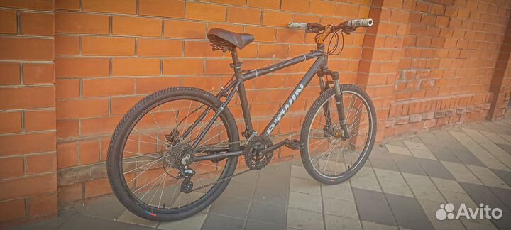 Велосипед Btwin кастом на гидравлике сел поехал