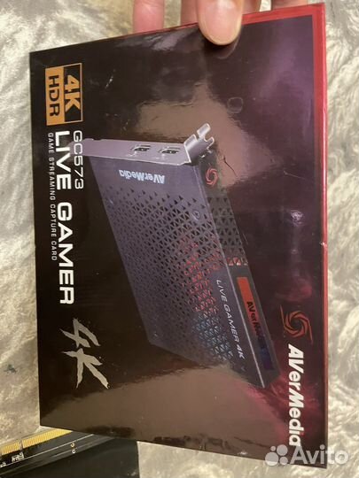 Карта видеозахвата Avermedia livegamer 4k
