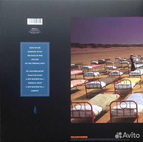 Виниловая пластинка Pink Floyd A momentary lapse OF reason