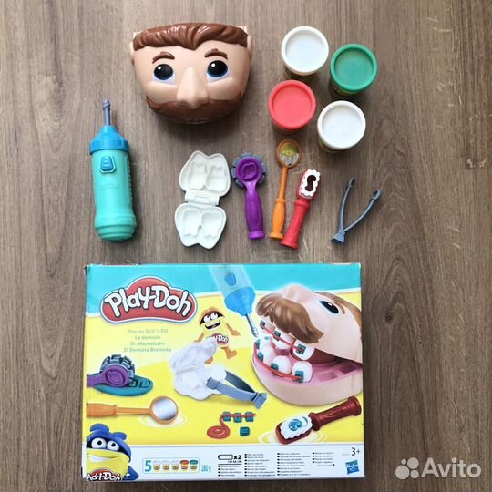 Наборы Play Doh Мистер зубастик, кондитерская