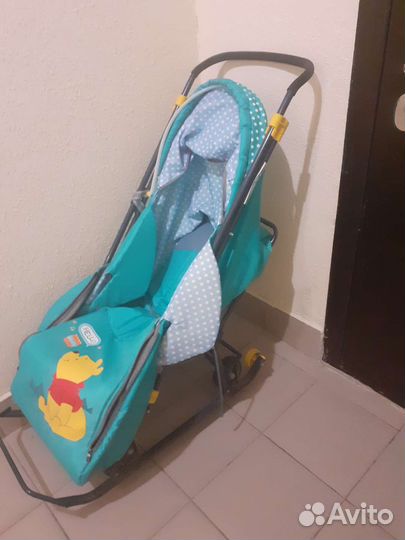 Коляска санки