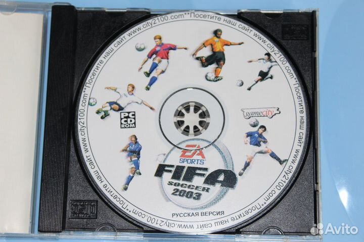 Компьютерная Игра CD - Fifa Soccer 2003 Футбол