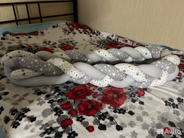 Бортик косичка