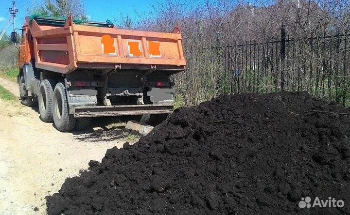 Плодородная земля с доставкой и самовывоз
