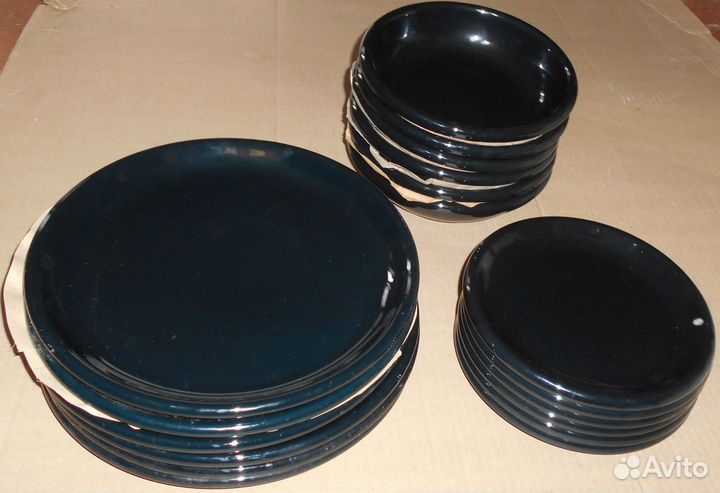 Наборы тарелок IKEA Rondo Atlantis новые в коробк