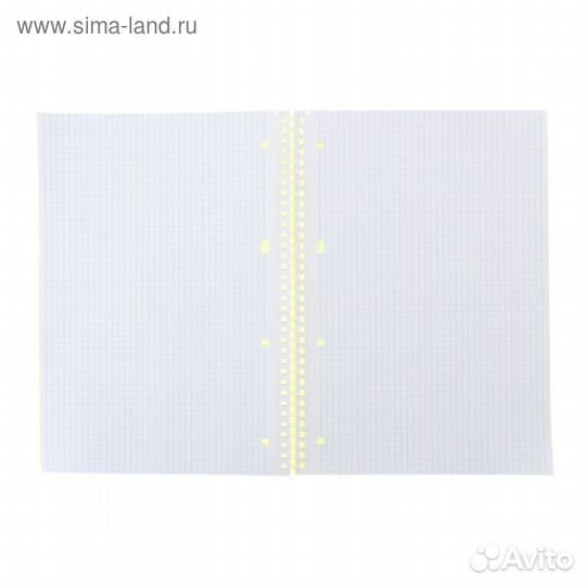 Тетрадь А4, 80 листов в клетку на гребне diamond 