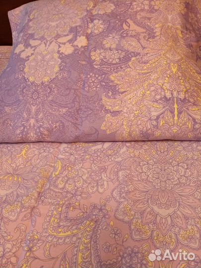 Комплект постельного белья сатин евро