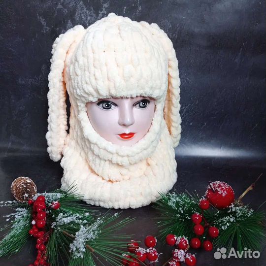 Плюшевая балаклава