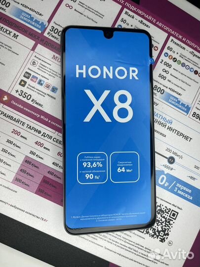 HONOR X8, 6/128 ГБ