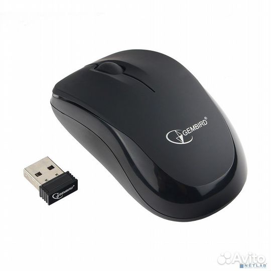 Gembird musw-360 Мышь беспров., 2.4ггц, черн, мини