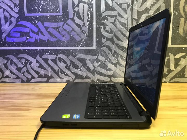 Шустрый ноутбук HP GeForce/Intel/SSD/8Gb