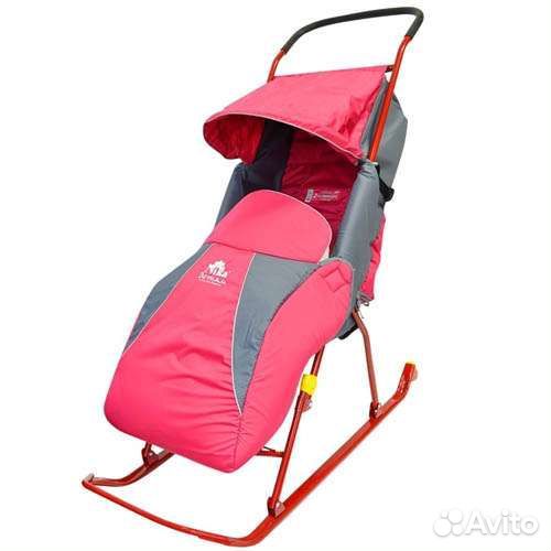 Детские санки коляска