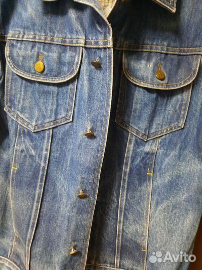 Куртка джинсовая 46р