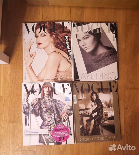 Журналы Vogue Италия Япония Англия