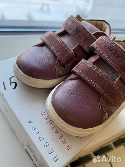 Ботинки geox 22 для девочки