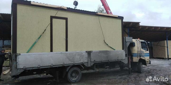 Бытовка на участок для проживания