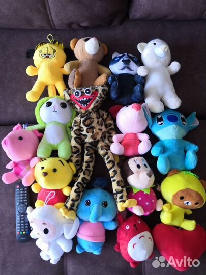 Мягкие игрушки пакетом для автоматов