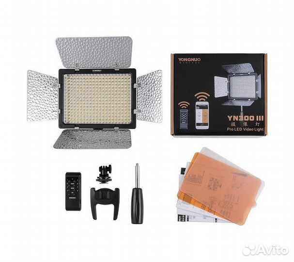 Накамерный свет светодиодный Yongnuo YN-300 III LE