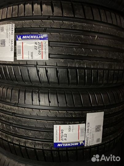 Michelin Pilot Sport 4 SUV 275/40 R22 108Y