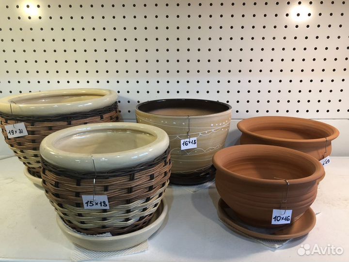 Горшок керамический