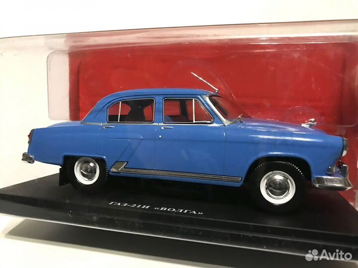 Модель автомобиля Газ-21 Волга 1/24 Hachette