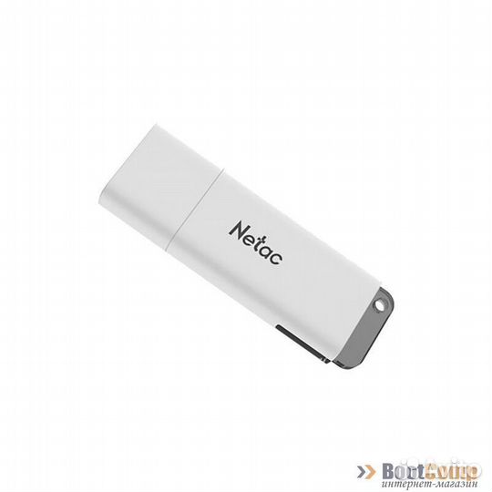 Память USB2.0 Flash Drive 32Gb Netac U185 white NT03U185N-032G-20WH