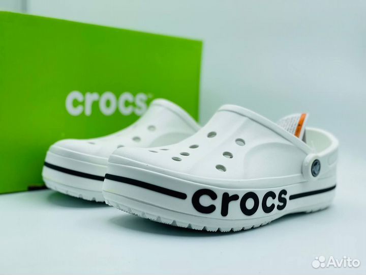 Сабо Crocs Белые