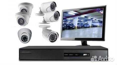 Комплект видеонаблюдения HiWatch Всепогодный