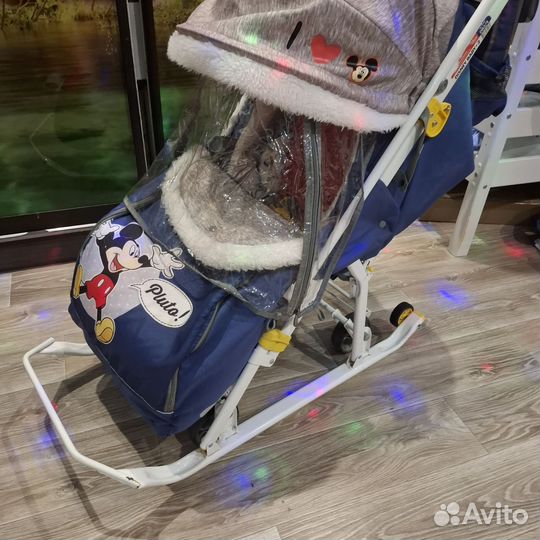 Коляска санки