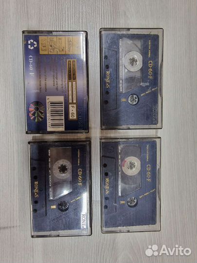 Аудиокассеты sony ef super 90 и другие