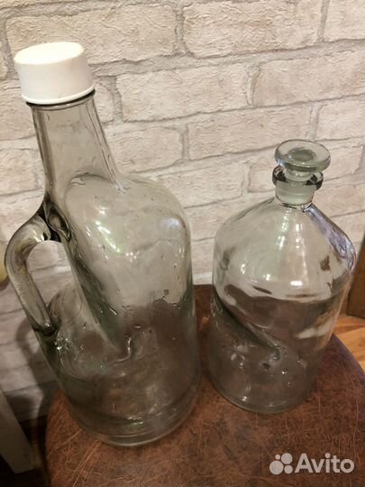 Старинные бутылки