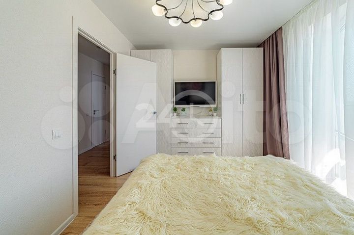 3-к. квартира, 63,4 м², 12/17 эт.