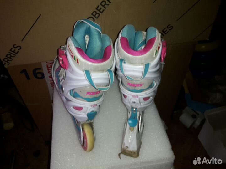 Роликовые коньки детские 30-35 размер