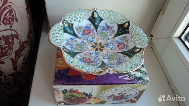 Фарфор подставка для торта