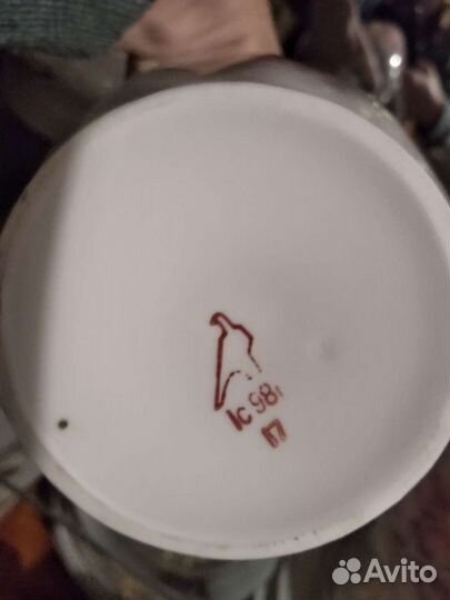 Кофейный сервиз фарфор Дулево