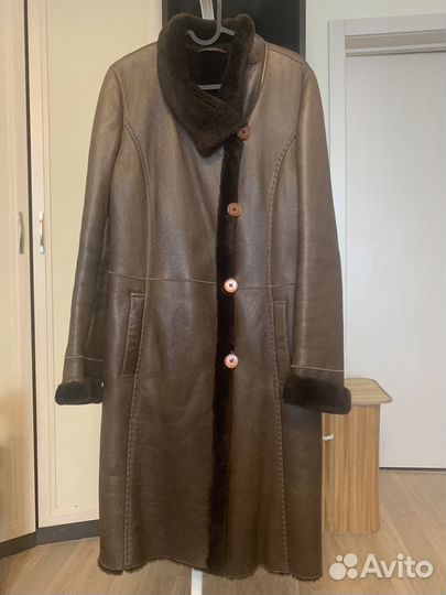 Дубленка женская 42